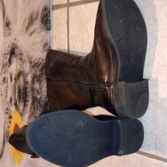 Wonder nation boots soft inside warm size 3 in kids size 5 in women black - Picture 4 of 9